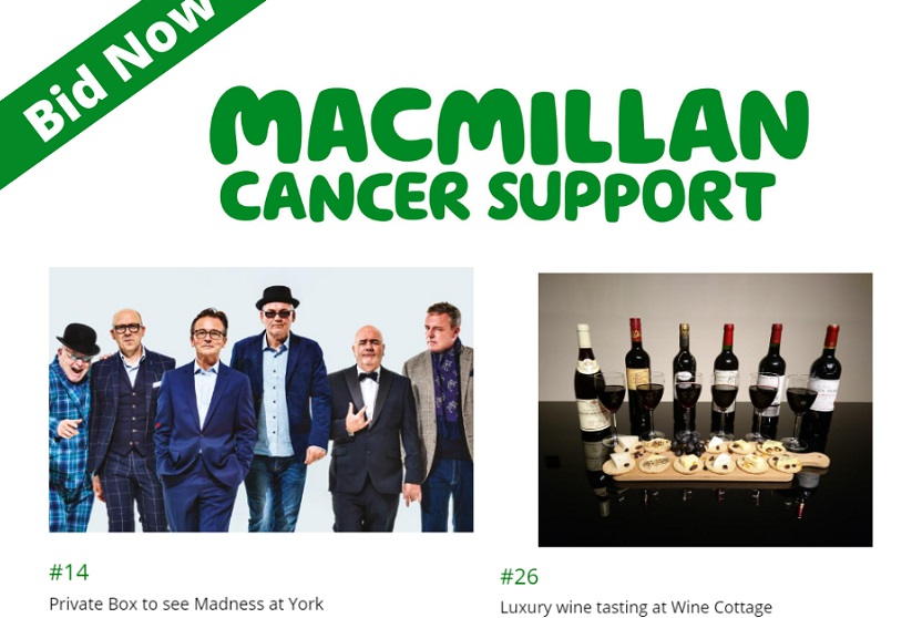 PRIVATE BOX TO SEE MADNESS FEATURE IN MACMILLAN SILENT AUCTION